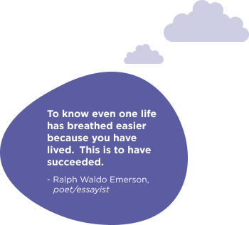 To the world you may be one person. But to one person, you may be the world. - Dr. Seuss, children's author