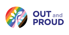 Out and Proud logo
